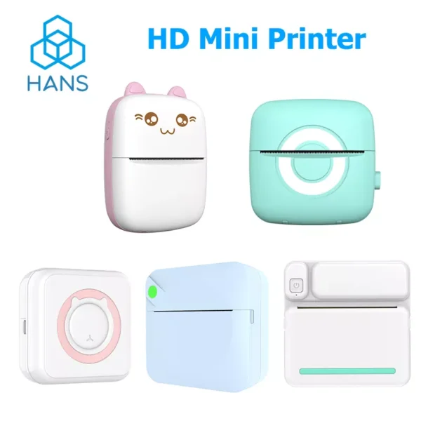 HD Mini Portable Thermal Printer